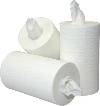 Pellikaan-Verpackung, Mini-Rollenpapier, blanko, ohne Kern, 22 cm. 120 Meter.