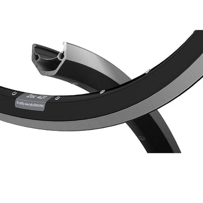 Ryde b.v. Felge 27,5' - 14 584 ZAC421 Aluminium CNC Schwarz DB 36 GTS.