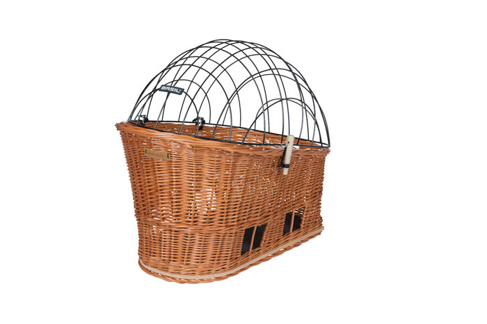 Basil Pasha - Hundefahrradkorb MIK - mittel - 45 cm - hinterer Korb - natur
