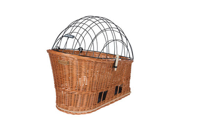 Basil Pasha - Hundefahrradkorb MIK - mittel - 45 cm - hinterer Korb - natur