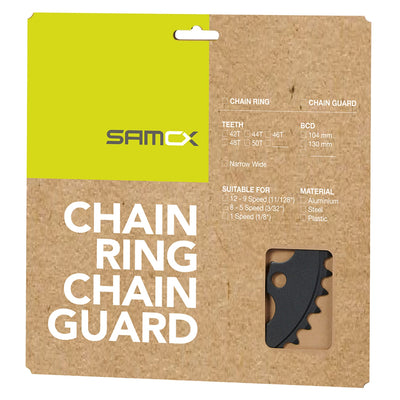 SAMOX PD-R4-A-NW-Kettenblatt 42 Tands 104 mm 3 32-11 128 Schwarz