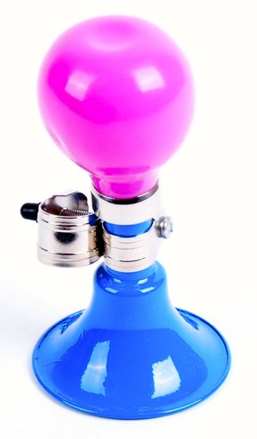 Falko Import Export Starry Fahrradhupe blau-rosa