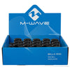 Messingschloss M-Wave Fahrradklingel Bella Design Mini schwarz Display (20)