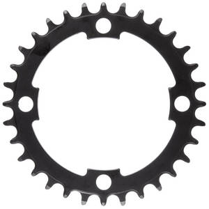 Messinggelagertes Samox E-Bike Kettenblatt NW 40T BCD 104 mm. 1 2x3 32 und 11 128 Stahl schwarz