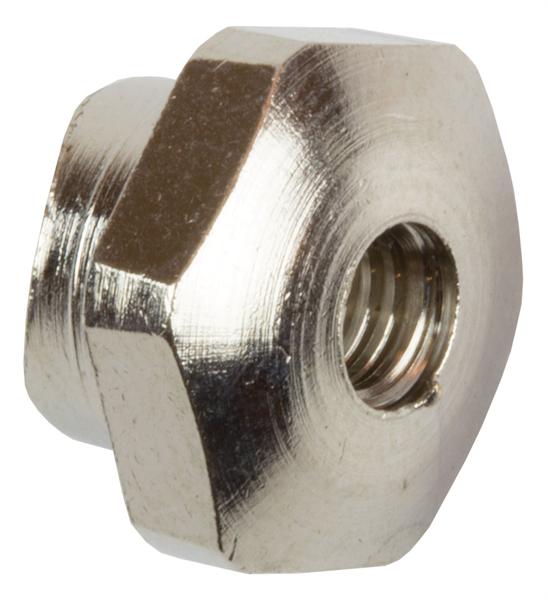 Elvedes Cable Systems BV Elvedes ELV9001 Sechskantmutter M4,5 mm. Messing (25)