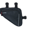 Basil Sport Design Rahmentasche M - schwarze Fahrradtasche - 1.7L - wasserfest - Klettverschlussbefestigung