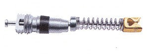 Buzaglo Alligatorventileinsatz 25 mm. mit silberner Feder