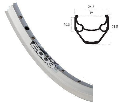 Ryde Velg Zac 2000 Silber 26 Zoll 32 Löcher 14g