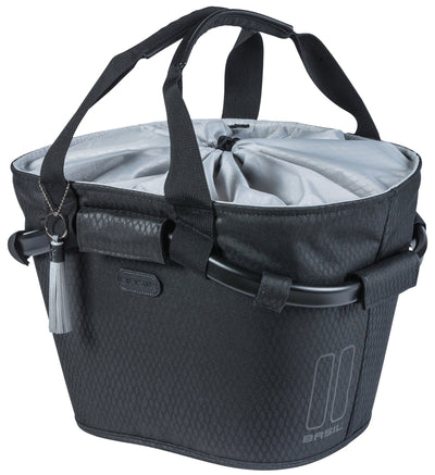 Basil b.v. Basil 11254 Noir Carry All Fronts Korb Mitternachtsschwarz