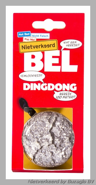 Buzaglo nicht falsch Ding-Dong-Klingel aus Stahl 60 mm. Stein