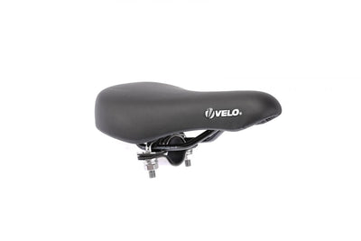 Buzaglo Velosattel VL-5073 mit Rahmenrohrklemme ø45 mm. Junior 215 x 140 mm. schwarz