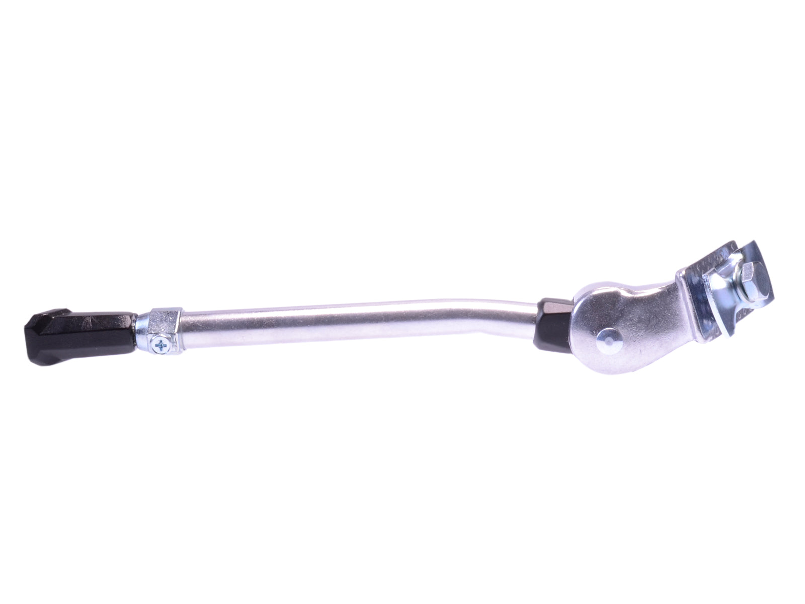 Simson Seitenständer verstellbar Simson mit 30mm breiter Platte silber