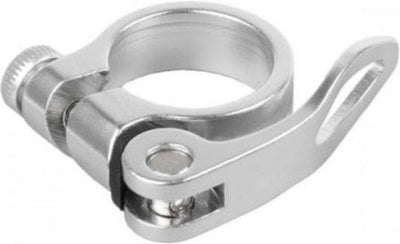 Kalloy Kalloy uno Schnellveröffentlichung Sattelklemme Schnelle Pan Alu Silver 28,6 mm