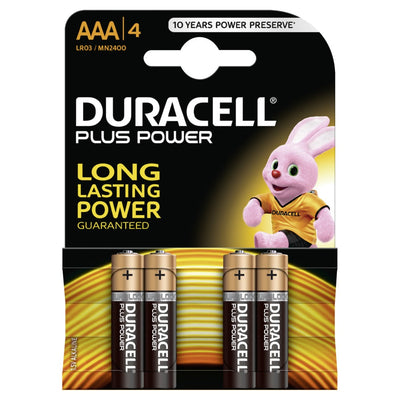 Duracell -Batterie plus AAA (P4)