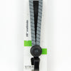 Qibbel Triobinder Auge mit Haken 24+2x12mm schwarzer Steingrau