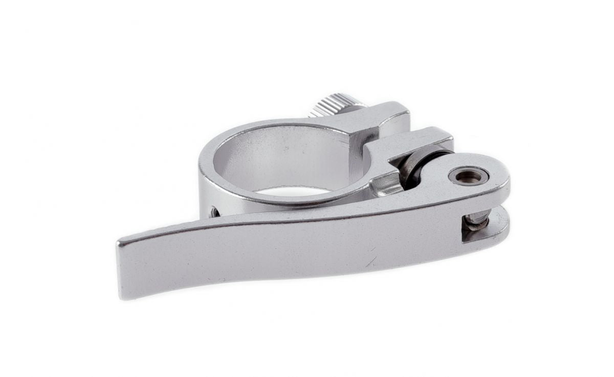Buzaglo Mirage Sattelstützenklemme GNY mit QR 31,8 mm Silber