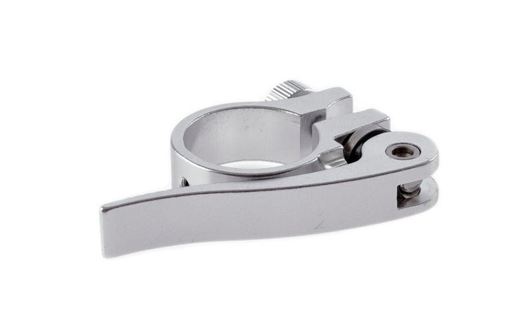 Buzaglo Mirage Sattelstützenklemme GNY mit QR 31,8 mm Silber
