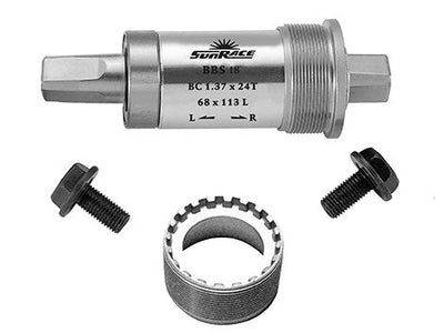 Sunrace Innenlager 68 118mm Aluminium bbs18-118