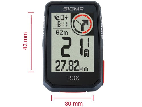 Sigma rox 2.0 gps zw zw standard lenkerhalterung + usb-c ladekabel