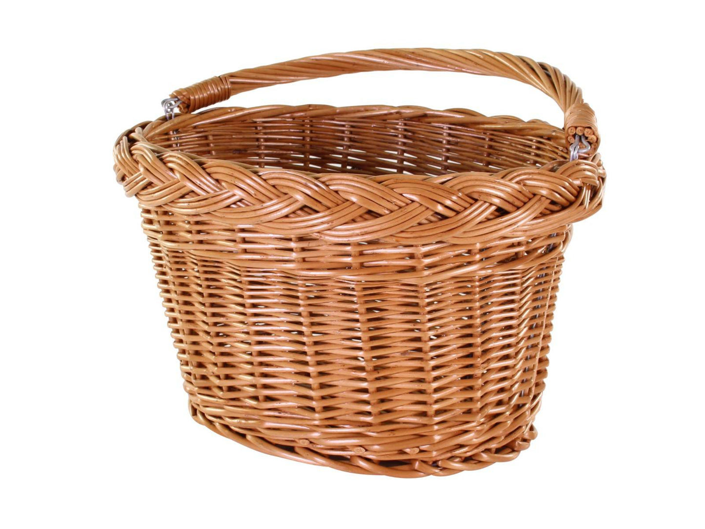 Basil Wicker lenkt den Korb herum flach
