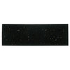 Velo -Stamm Lint Curt - 4 Bänder (160 cm 8,5 cm) - Schwarz