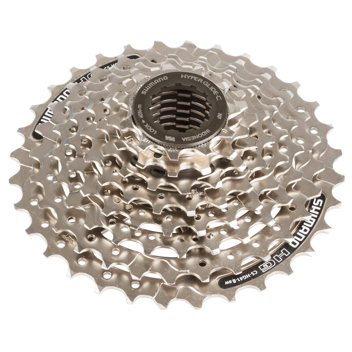 Messingschlag Shimano CS-HG41 Kassette 8 Gänge. 11-32