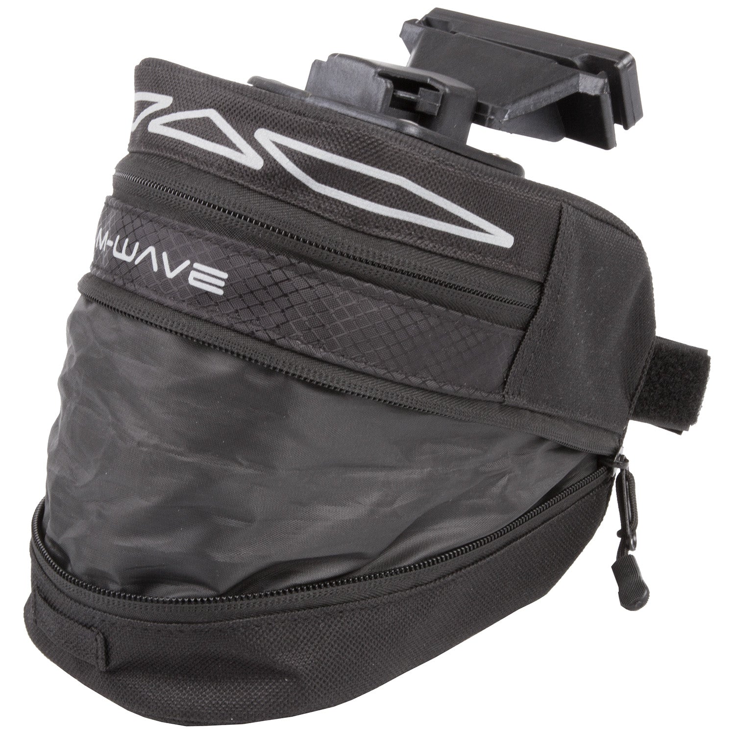M-Wave-Satteltasche Tilburg M 1 Liter schwarz grau