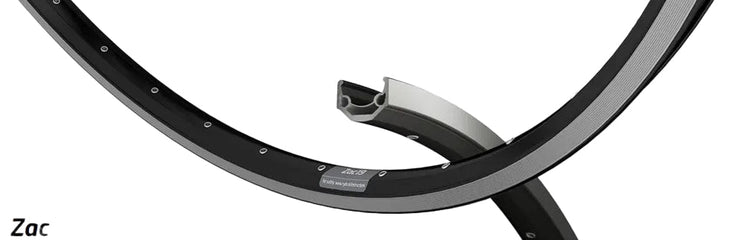 Ryde b.v. Felge 28' - 14 Zac19RS 28'-622 schwarz CNC 32 GTS. db