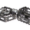Tecora SPD Combi Pedal ATB Schwarzer 1. Typ