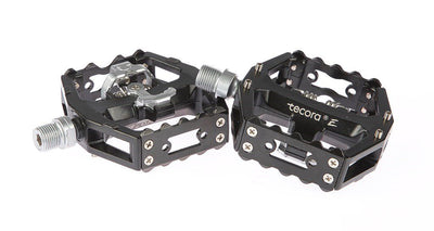Tecora SPD Combi Pedal ATB Schwarzer 1. Typ
