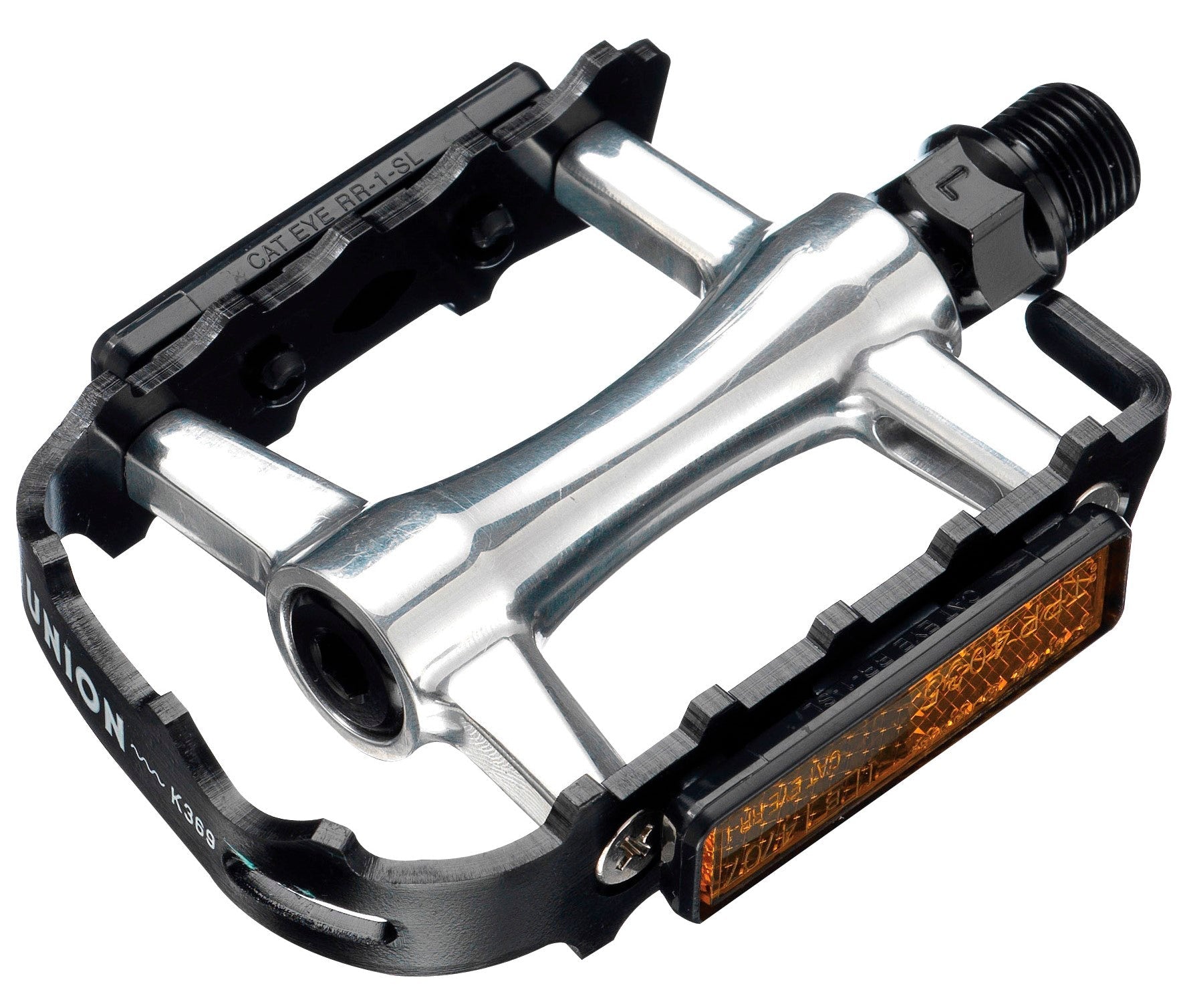Union Pedale SP-2661 Aluminium Schwarz