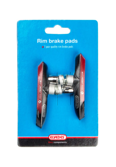 Bremsbeläge V-Brake 72 x 14 mm schwarz 2 Stk
