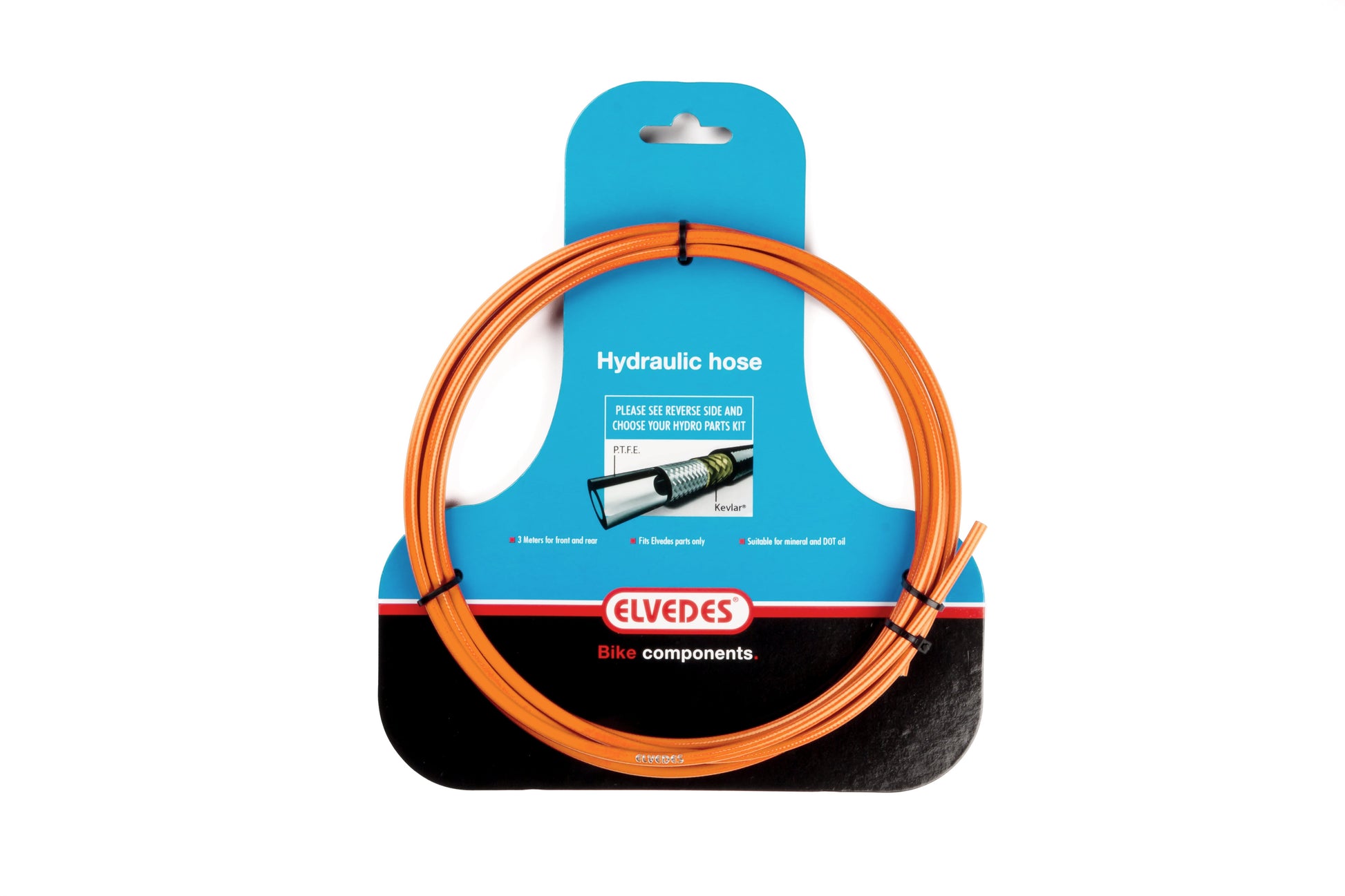 Elvedes Hydroschlauch 3 m PTFE orange 2011009