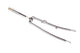 Gabel 28 sp Trommelbremsnocke grau