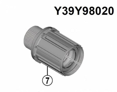 Shimano Kassettekörper 8 9 10-Gang | M6010