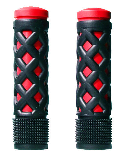Simson Kindergriffe – Universal – Rot Schwarz – Verstellbar – Grip Shift