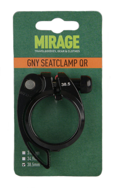 Mirage Seat Stiftklemme mit Schnellveröffentlichung 38,5 mm schwarz