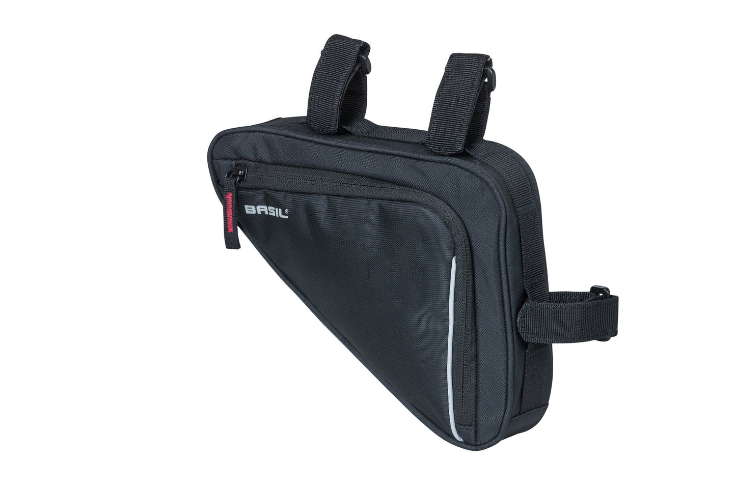 Basil Sport Design Rahmentasche M - schwarze Fahrradtasche - 1.7L - wasserfest - Klettverschlussbefestigung