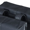Basil Forte doppelte Fahrradtasche, schwarz schwarz, wasserabweisend, 35L