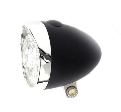 Buzaglo ikzilight Scheinwerfer Retro schwarz 3 LED + Batterien-Bulk