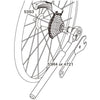 Lockringaufnahme für Shimano HG