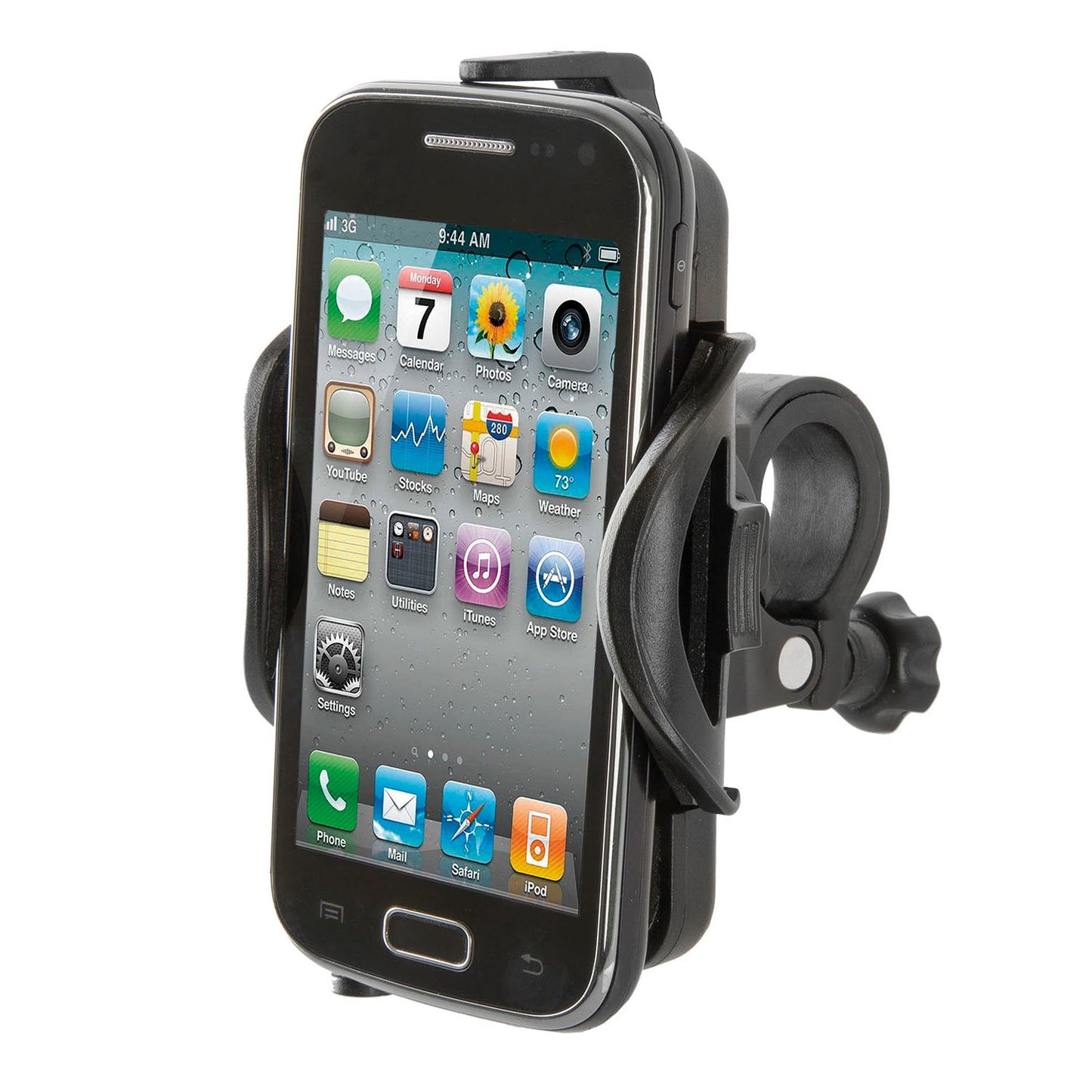 Messingmontierter m-wave Eindhoven Universalhalter für Smartphone und Navigation