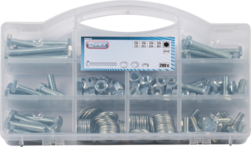 Connex-Reihe von Einstellschrauben M8 280 Stück – dp8500128