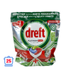 Dreft Platinum Plus All-in-One Anti-Matt-Spülmaschinentabletten 25 Stück