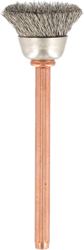 Dremel 531 Edelstahlbürste – Arbeits-ø 13,0 mm – 2 Stück