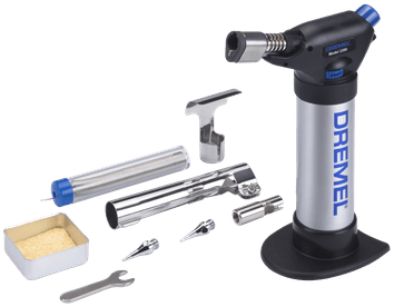 Dremel Versaflame 2200jd | Modell 2200-5 | Katalysator + 2 x Lötspitzen + Flammenverlängerung - f0132200jd