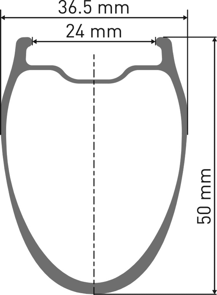 DT Swiss GRC 1100 Dicut® 50 28 Disc Vorderrad