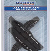 Quaxar 72-mm-Cartridge-Bremsschuhe für Shimano schwarz