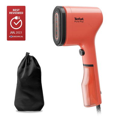 Tefal Pure Pop Dampfglätter korallenrot