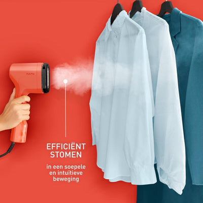 Tefal Pure Pop Dampfglätter korallenrot